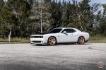 Dodge Challenger SRT Hellcat on Vossen Wheels (LC-101) 2018 года